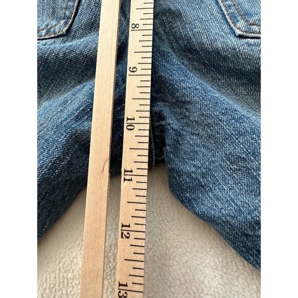 Lee Dungarees Slim Bootcut Size 14 Adjustable Waist See Pics 5 Pocket Blue Jeans - Picture 3 of 13